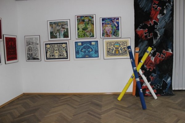 Якою бачать війну волинські юні художники. ФОТО