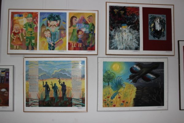 Якою бачать війну волинські юні художники. ФОТО