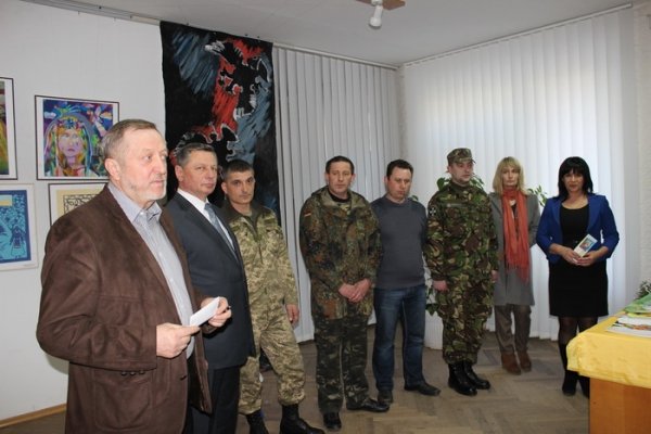 Якою бачать війну волинські юні художники. ФОТО