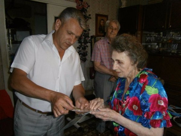 У Луцьку вшанували довгожительку. ФОТО