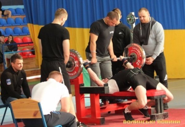 У Луцьку позмагалися найсильніші пауерліфтери. ФОТО