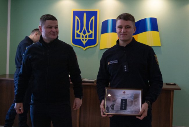 Волинським рятувальникам присвоїли спеціальні звання