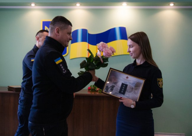 Волинським рятувальникам присвоїли спеціальні звання