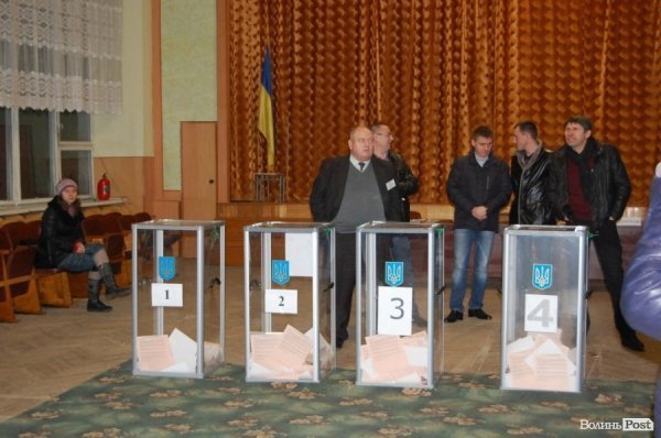 Вибори у Луцьку. ФОТО