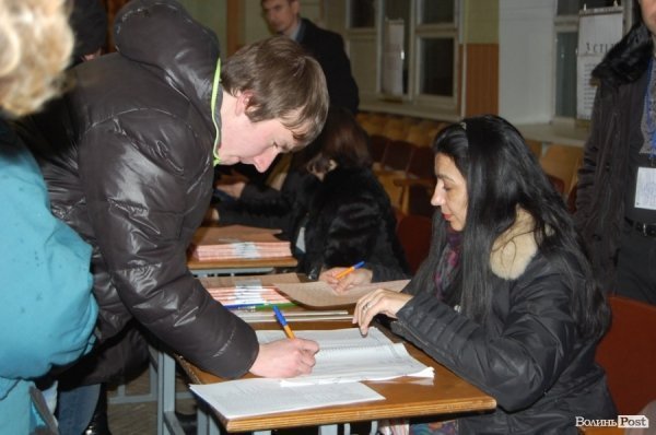 Вибори у Луцьку. ФОТО