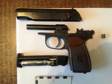 Службовий пес допоміг луцьким прикордонникам виявити зброю