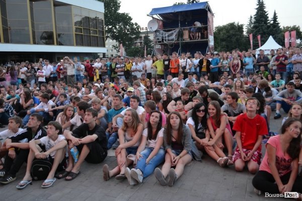 Фінал «Євро-2012» у Луцьку: гурт С.К.А.Й., нагороди, розваги. ФОТО