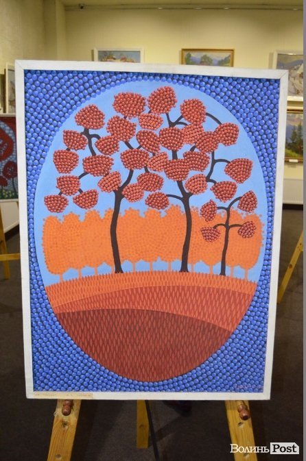 У Луцьку показали роботи художника Валенти. ФОТО