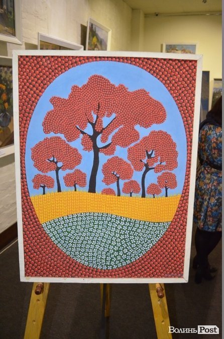 У Луцьку показали роботи художника Валенти. ФОТО
