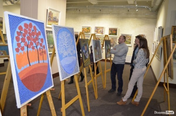 У Луцьку показали роботи художника Валенти. ФОТО