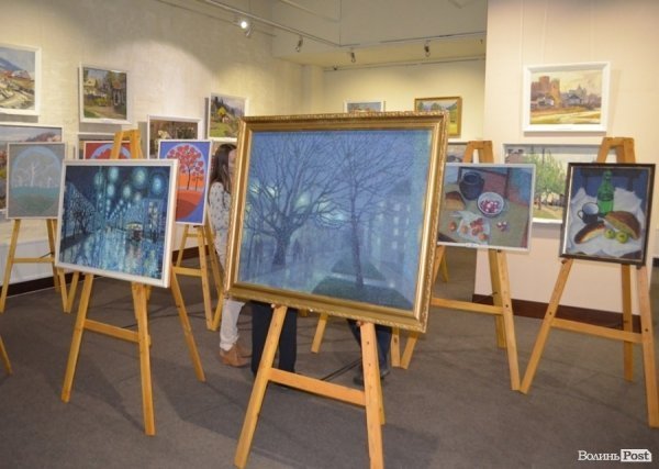 У Луцьку показали роботи художника Валенти. ФОТО