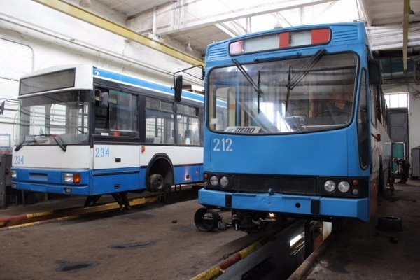 У Луцьку ремонтують тролейбусне депо. ФОТО