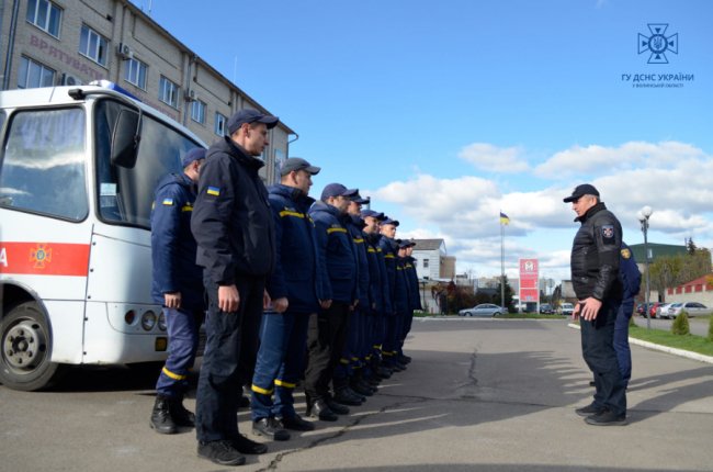 Волинські рятувальники повернулися з Харківщини. ФОТО