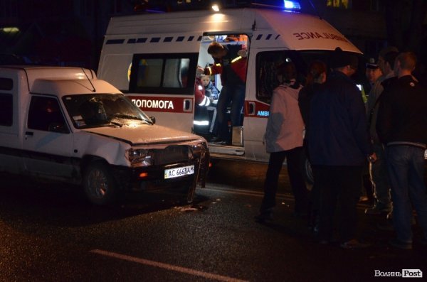 У Луцьку ‒ потрійна аварія. ФОТО