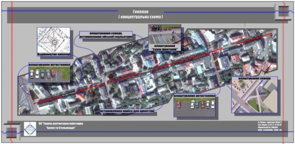 Як може виглядати вулиця Лесі Українки. ФОТО