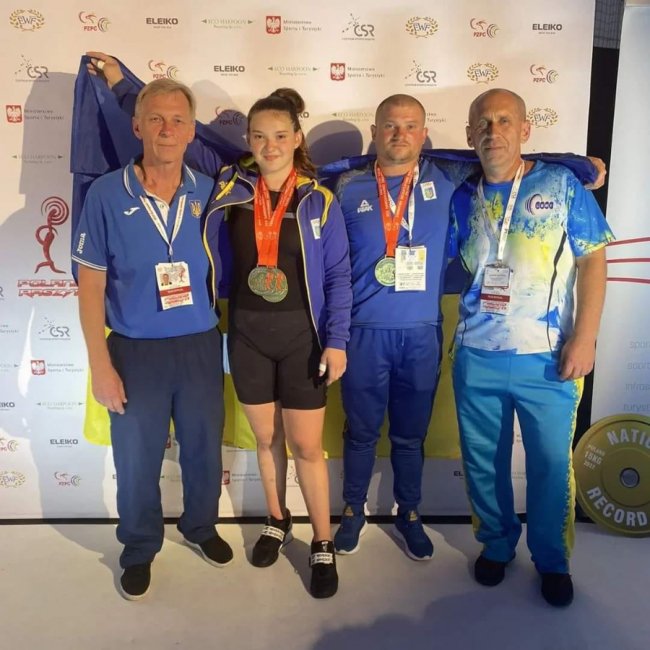 Волинянка стала чемпіонкою Європи з важкої атлетики. ФОТО