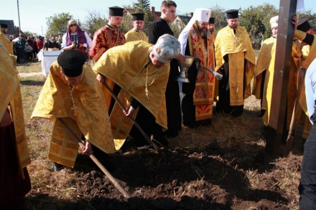 Під Луцьком збудують новий храм. ФОТО