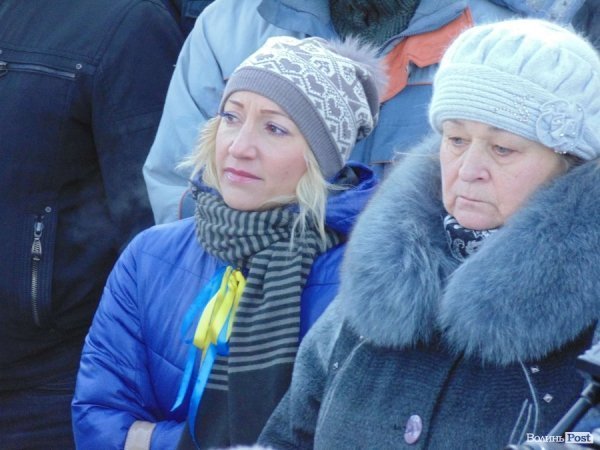  У Луцьку помолилися за загиблих у Києві і волю України. ФОТО