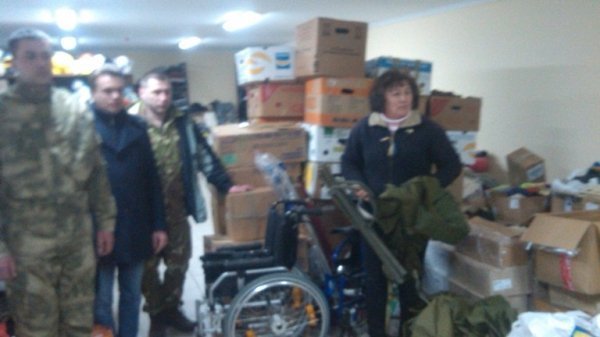 Жителі Волновахи подякували волинським благодійникам за допомогу. ФОТО