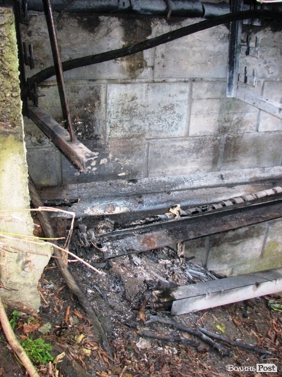 Через пожежу у Луцьку були знеструмлені завод і лікарня. ФОТО