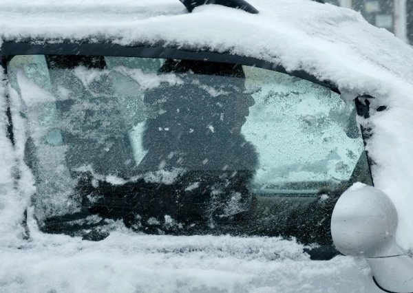 Фото Києва, заваленого снігом