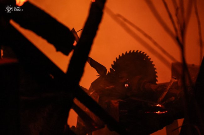 На Волині рятувальники ліквідували три пожежі