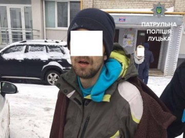 За допомогою небайдужих луцькі поліцейські затримали злодія