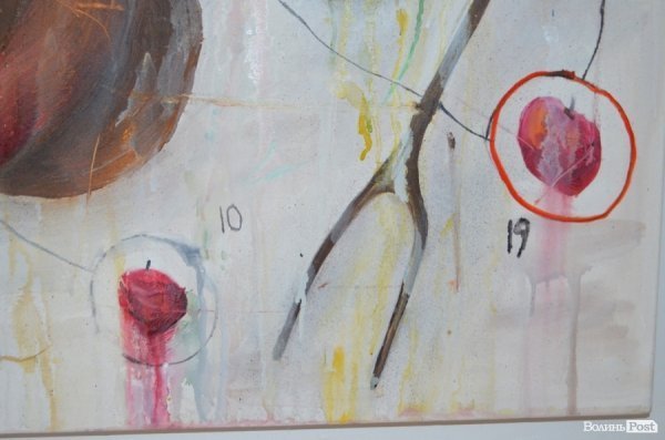 У Луцьку ‒ виставка абстрактного живопису. ФОТО