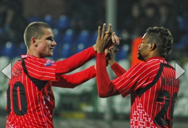 Фото гри, де волиняни розгромили донецьких