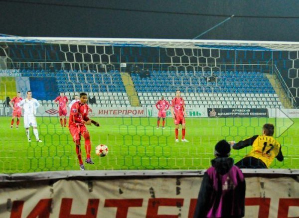 Фото гри, де волиняни розгромили донецьких