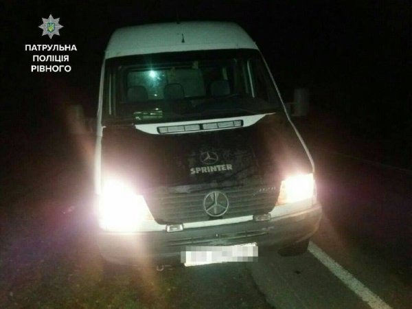 Волинянин втікав від патрульних на Рівненщині. ФОТО