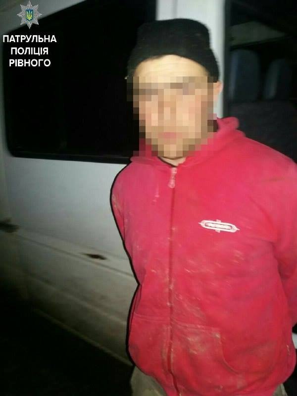 Волинянин втікав від патрульних на Рівненщині. ФОТО