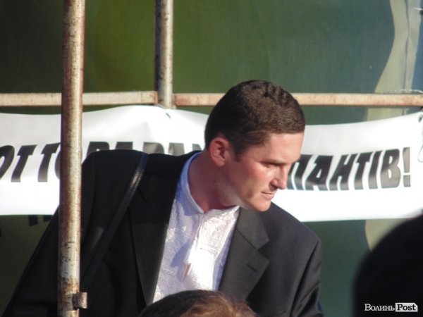 «Концерт» Олега Ляшка у Луцьку. ФОТО