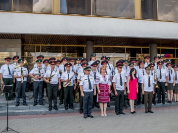Лучани стали очевидцями незвичного концерту. ФОТО