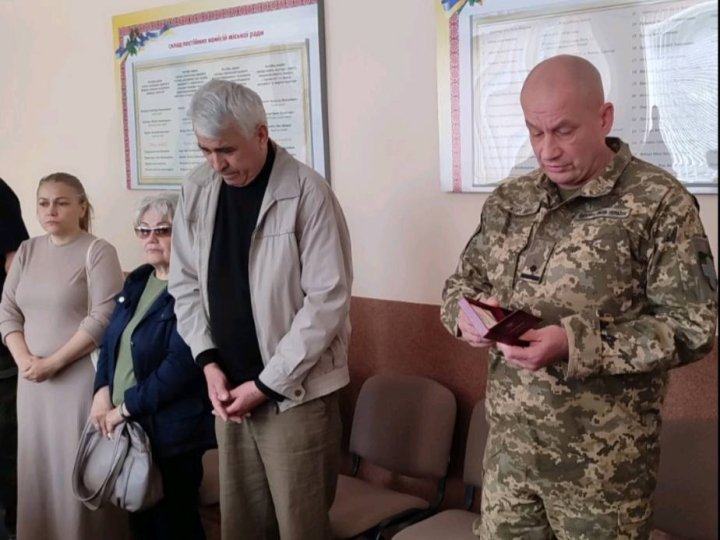 На Волині родині загиблого Героя Едуарда Вовчука вручили посмертну нагороду