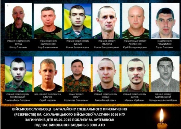 Відомі імена бійців, загиблих в аварії в АТО. ФОТО