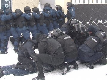 У волинському суді відбулися масові навчання провоохоронців. ФОТО, ВІДЕО