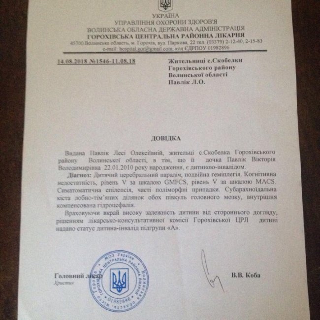 «Допоможіть врятувати дитину»: важкохворій волинянці необхідно зібрати 100 тисяч доларів на операцію. ФОТО