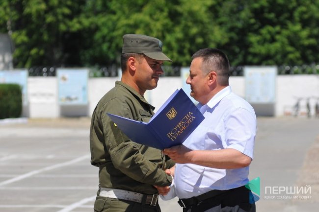 Нацгвардія в Луцьку відсвяткувала день народження. ФОТО