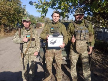 Польська фундація передала для 14 ОМБр MAVIC AIR. ФОТО