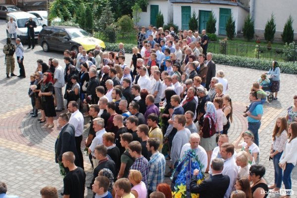 У Луцьку прощалися з загиблим бійцем «Азову». ФОТО. ВІДЕО