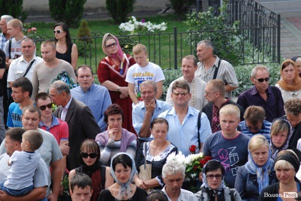 У Луцьку прощалися з загиблим бійцем «Азову». ФОТО. ВІДЕО