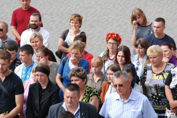 У Луцьку прощалися з загиблим бійцем «Азову». ФОТО. ВІДЕО