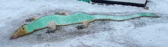 У колонії на Волині серед засуджених провели конкурс снігових фігур. ФОТО 