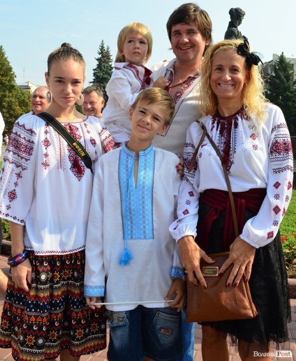 Радник міського голови Володимир Пащенко з сім'єю 