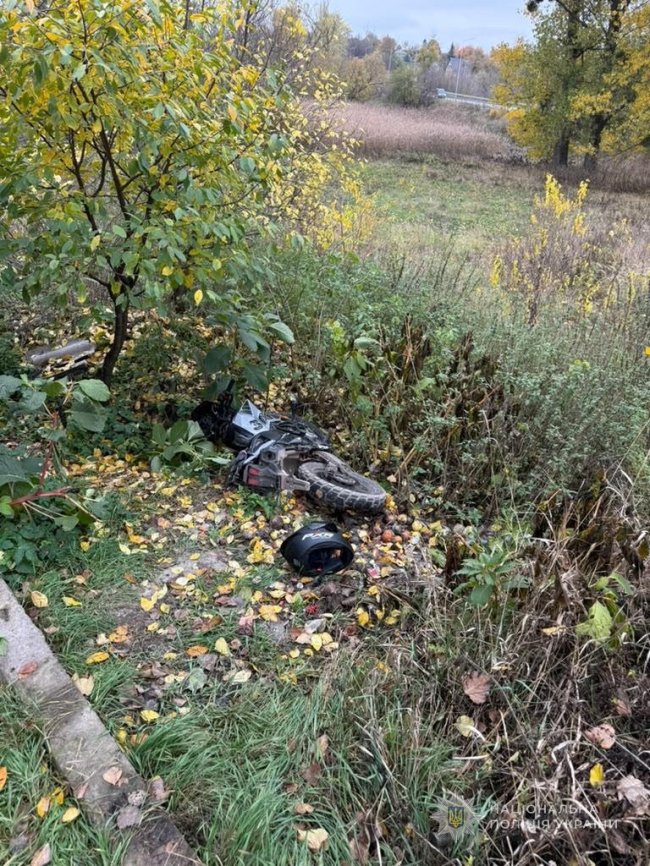 На Волині п'яний водій мотоцикла скоїв смертельну аварію: загинув 18-річний пасажир