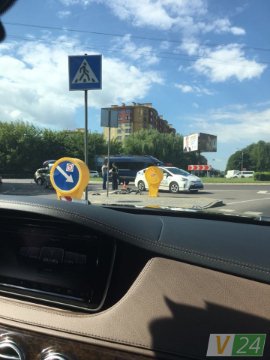 У Луцьку автівка збила велосипедиста. ФОТО