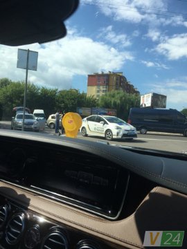 У Луцьку автівка збила велосипедиста. ФОТО