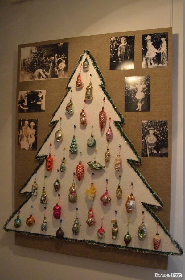 У Луцьку - виставка радянських ялинкових прикрас. ФОТО