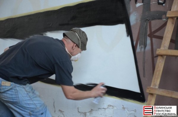 У Луцьку художники малюють нові графіті. ФОТО